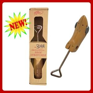 Star Heel Plate Co 3HH Professional Wood Shoe Stretcher New Bunion Attachments